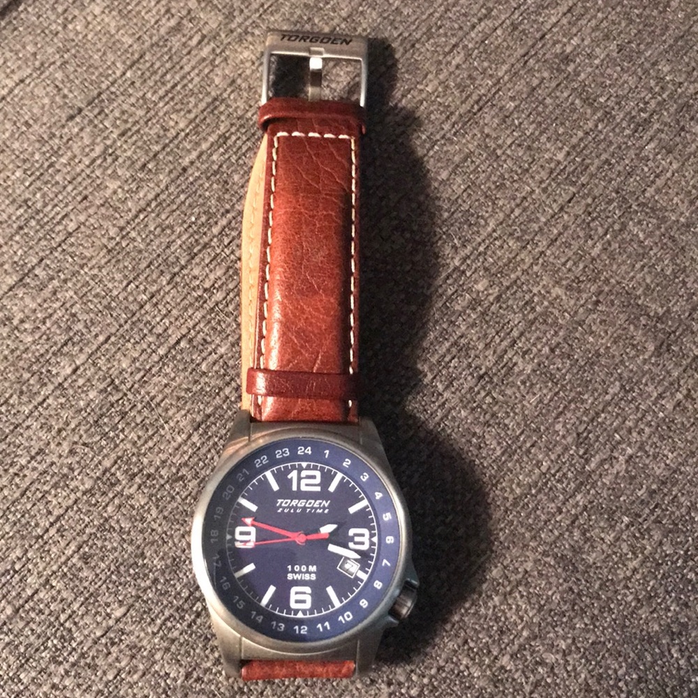 Torgoen pilot watch/ men’s